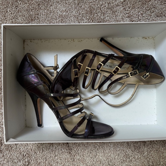 Strappy sandals black patent - Picture 5 of 6